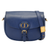Medium Bobby Bag, &pound;895, Handbags, Blue, Leather, Front view